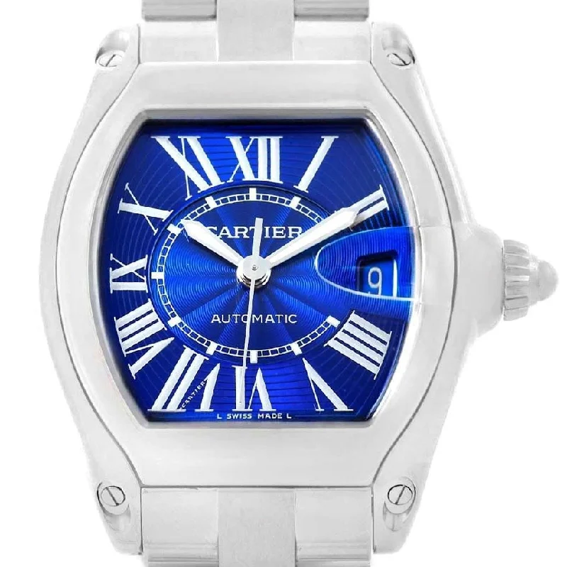 Cartier Men's W62048V3 Roadster Stainless Steel Watch