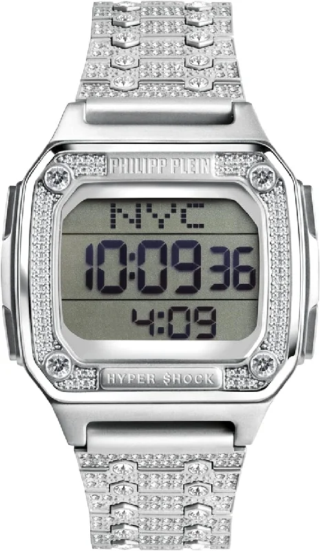 Philipp Plein Watch Hyper Shock Silver PWHAA1121