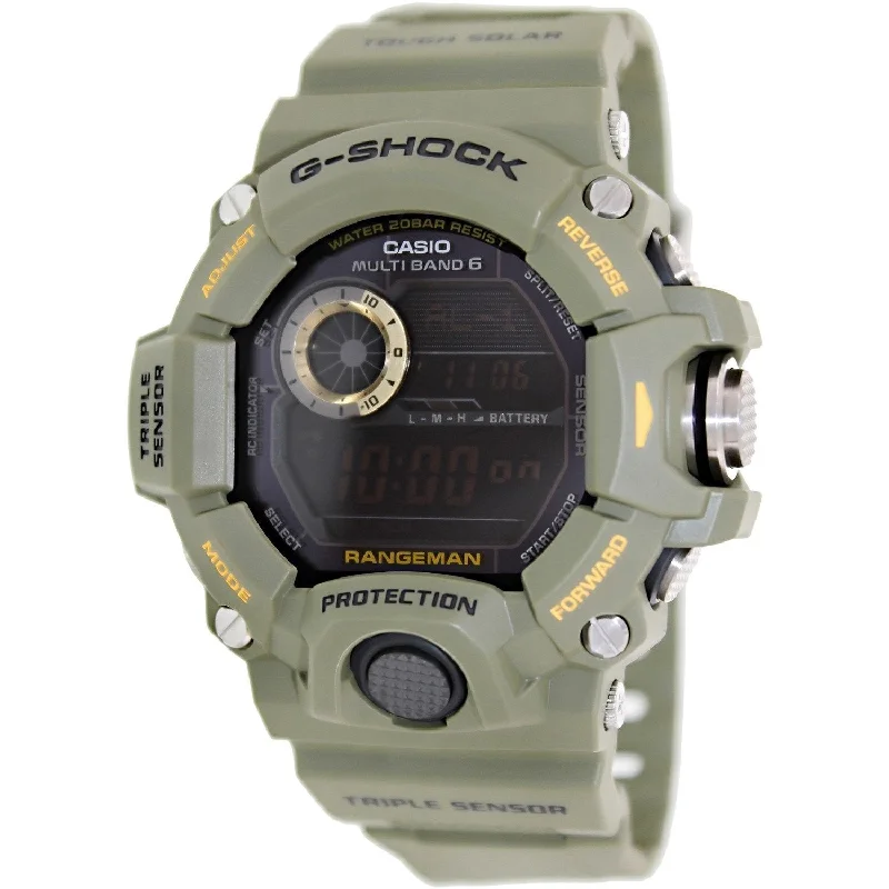 Casio Men's GW9400-3 G-Shock Digital Green Resin Watch