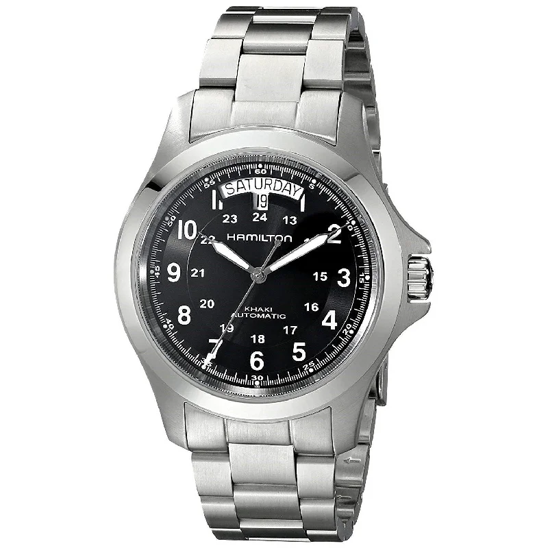 Hamilton Men's H64455133 Khaki King II Automatic Stainless Steel Watch