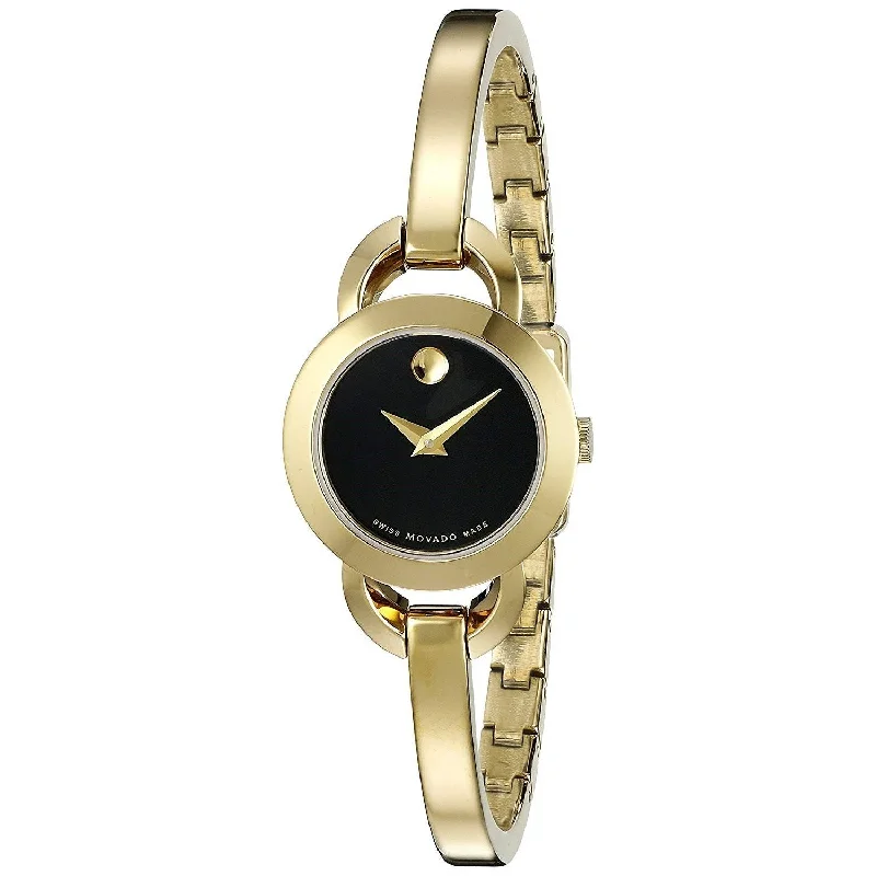 Movado Men's 0606888 Rondiro Gold-Tone Stainless Steel Watch