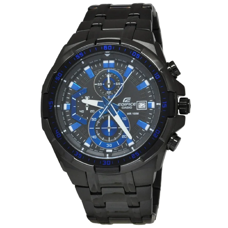 Casio Men's EFR539BK-1A2 Edifice Chronograph Black Stainless Steel Watch