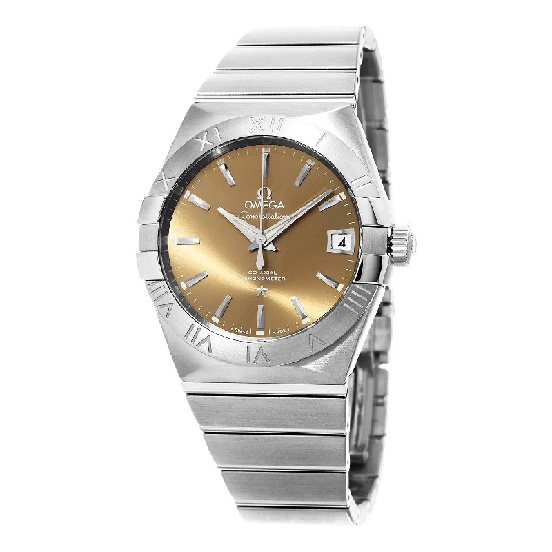 Omega Men's 123.10.38.21.10.001 Constellation Co-Axial Stainless Steel Watch