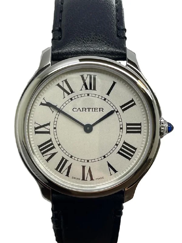 Cartier Ronde Must De Cartier WSRN0031 Silver Dial Quartz Watch