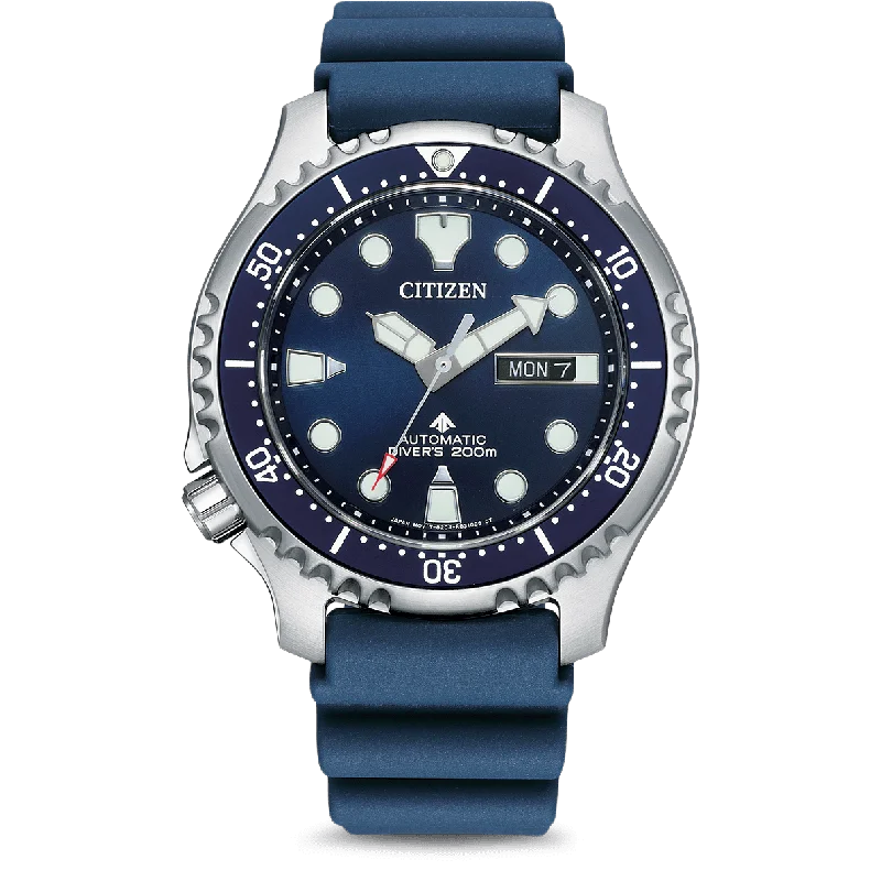 Citizen Eco-Drive Promaster Automatic Blue Men's Watch NY0141-10LE