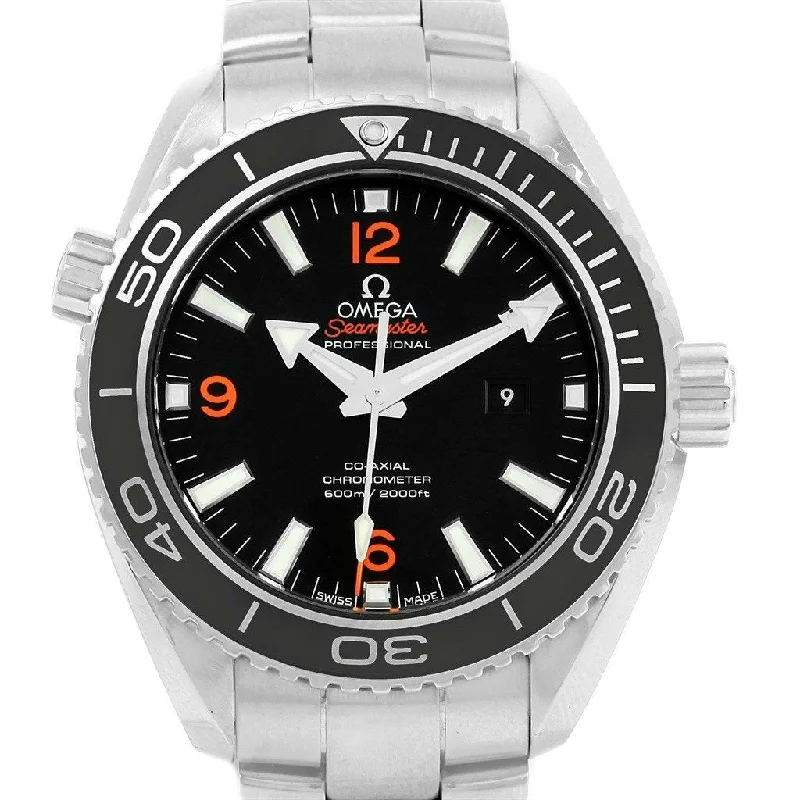 Omega Men's 232.30.46.21.01.003 Seamaster Planet Ocean Stainless Steel Watch