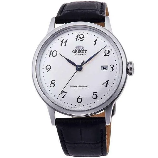 Orient Men's RA-AC0003S Classic Automatic Black Leather Watch