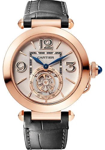 Cartier Pasha de Cartier Watch - 41 mm Rose Gold Case - Two Alligator Strap - WHPA0010