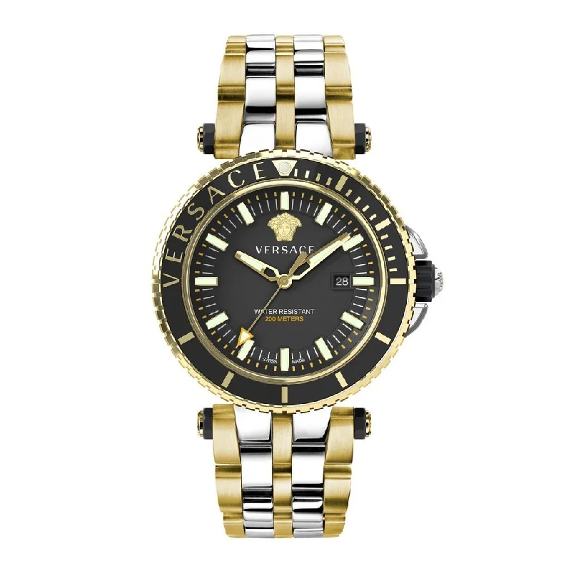 Versace V-Race Diver Two Tone