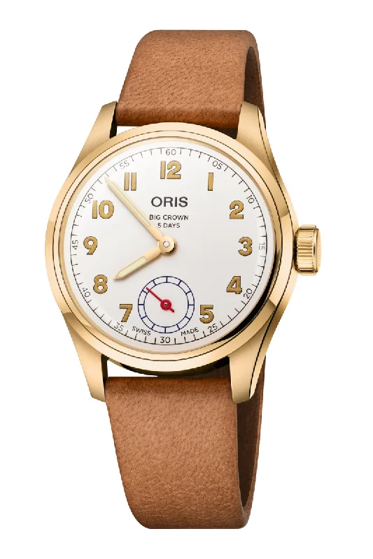 Oris Big Crown Calibre 401 Wings of Hope 18k Yellow Gold Limited Edition 01 401 7782 6081-Set