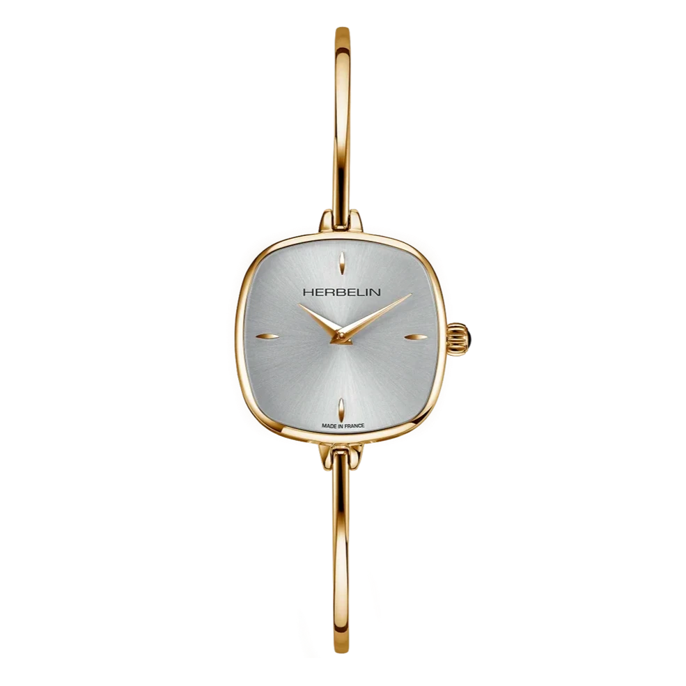 Herbelin Fil Bangle Gold Silver Ladies Watch 17207BP11