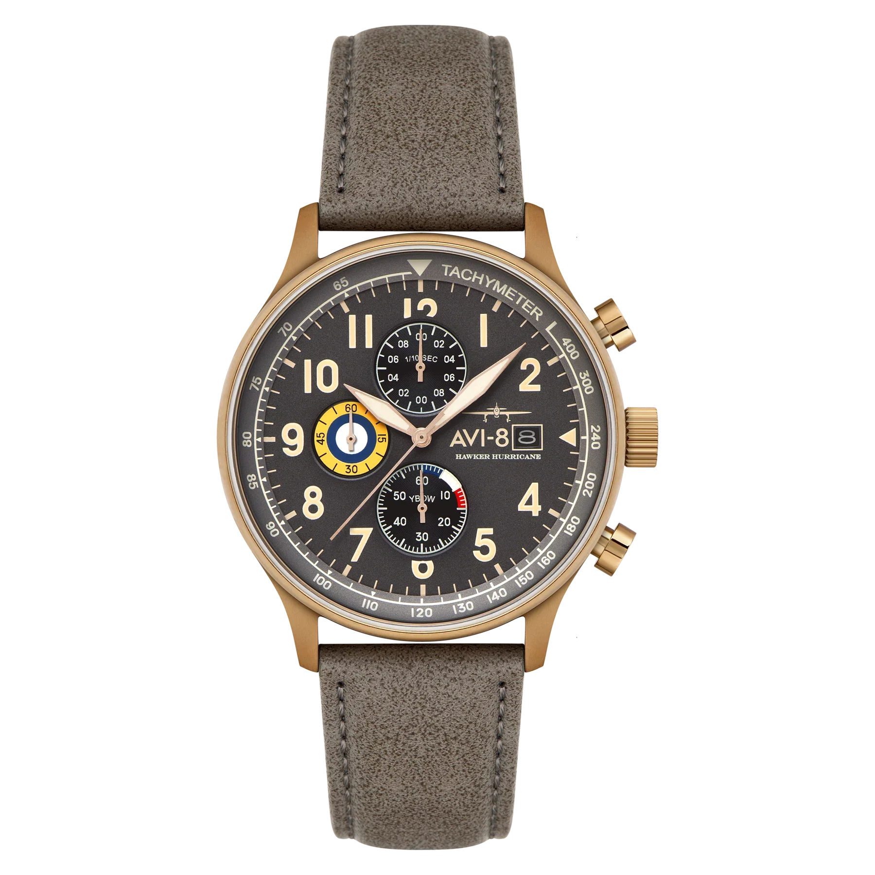 AVI-8 Hawker Hurricane Green Mens AV-4011-0P