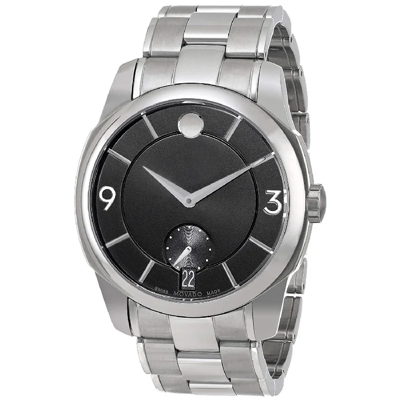 Movado Men's 0606626 LX Stainless Steel Watch