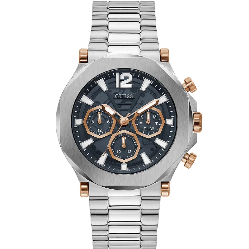 Guess Edge Men's Silver Watch GW0539G1