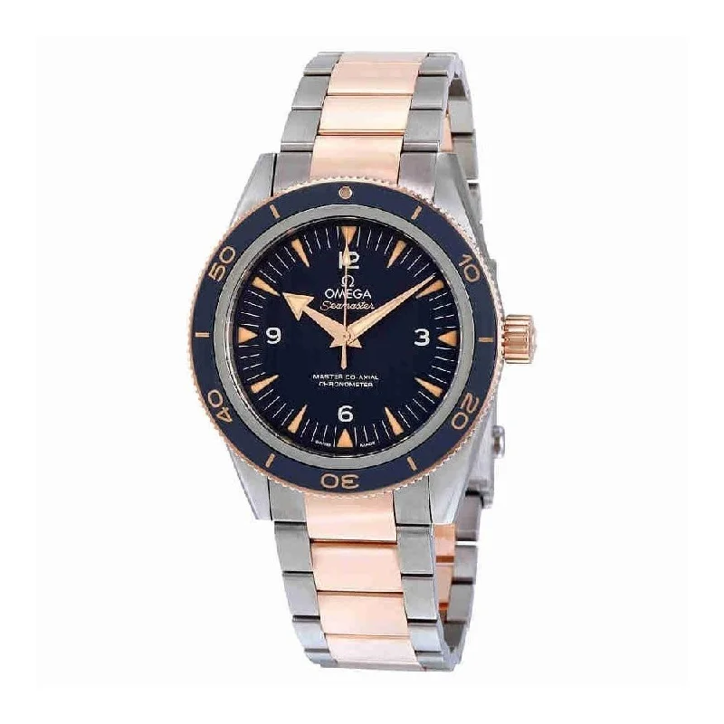 Omega Men's 233.60.41.21.03.001 Seamaster 300  Two-Tone Stainless Steel Watch