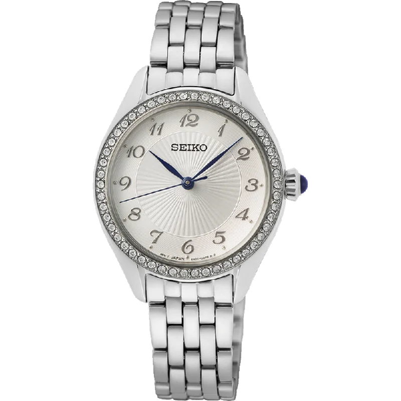 Seiko Daywear Ladies Silver Watch SUR479P