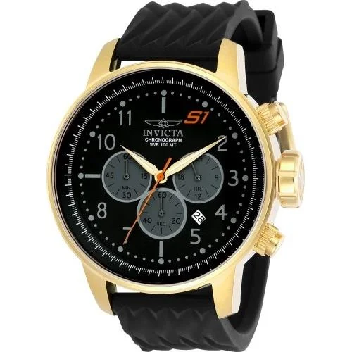 Invicta Men's 23816 S1 Rally Black Silicone Watch